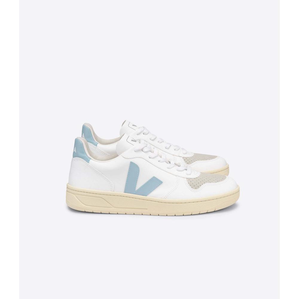 Veja V-10 CWL SOLE Sneakers Heren White/Grey | BE 324QMA